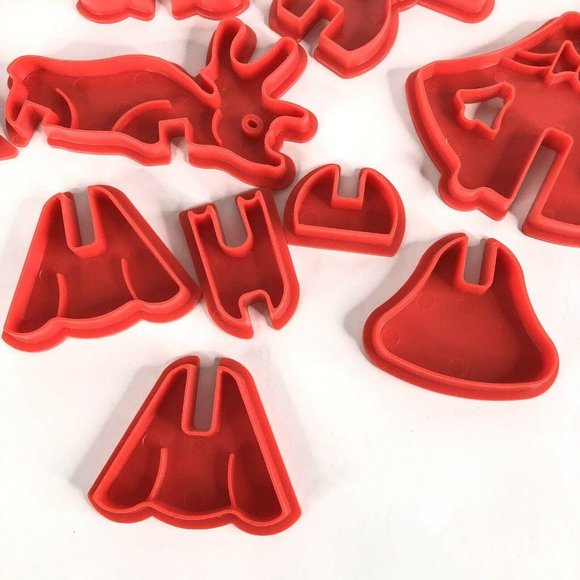 Jobar's Standing 3D Christmas Cookie Cutter Set 6 Designs New in Box Star Angel - Picture 4 of 11